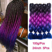 24 inch  Synthetic Ombre Jumbo Braids - gorgeous color selection!
