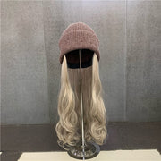 Stylish Beanie with extra long hair option in multi color variations - so cool!