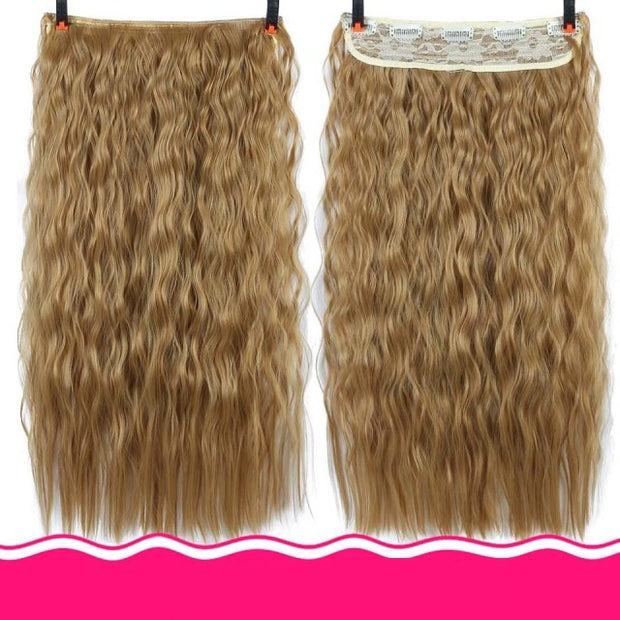 24 Inch Long Curly Clip in Hair Extensions