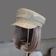 Visor cap with hair - so chic and stylish!