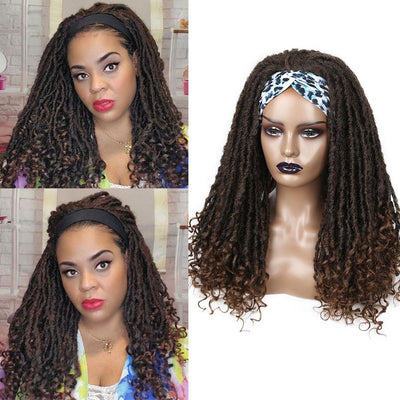 Dreadlocks in a Hairband! Excellent quality with multi color choice