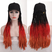 Great festival or daily option hair with hat!